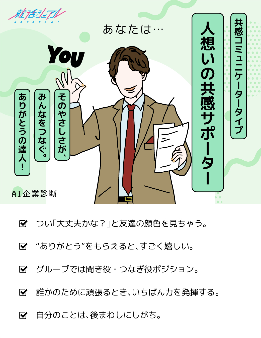 人想いの共感サポーター